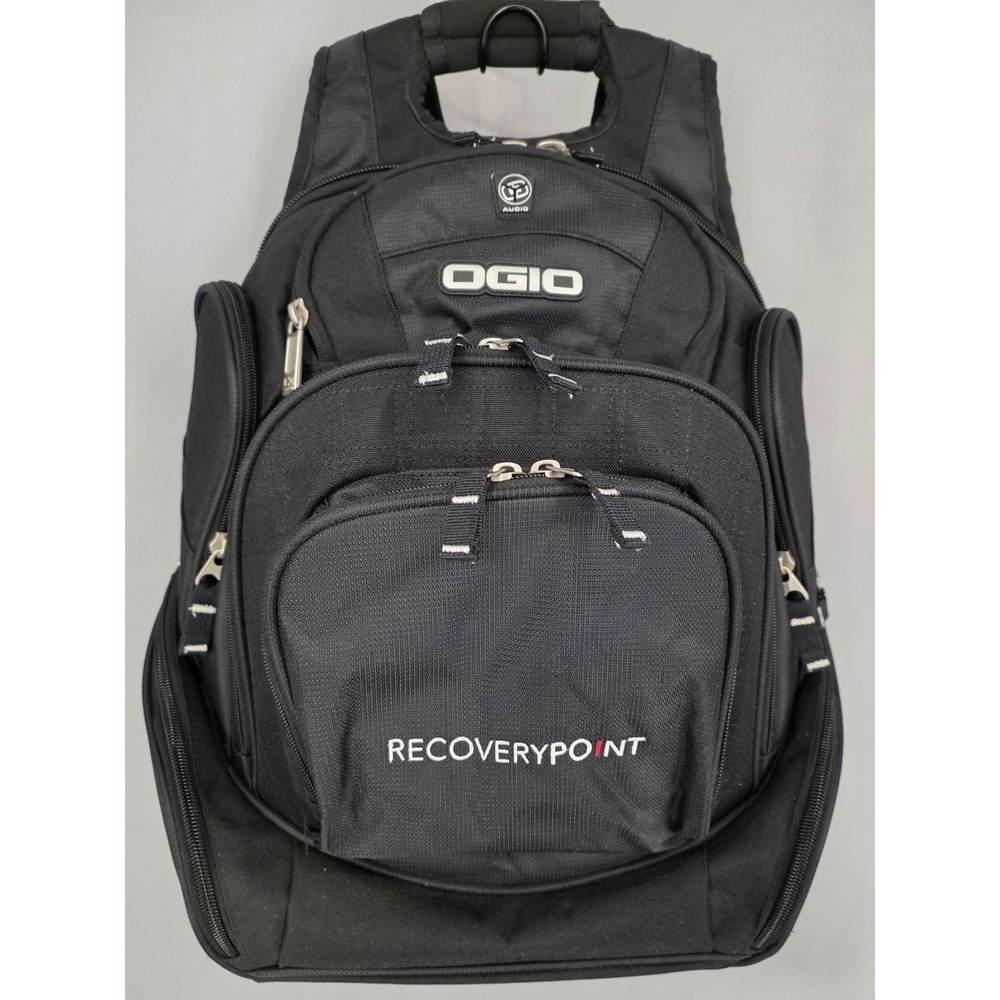 New OGIO Mastermind Black Backpack, 18x13x8, Zippered-17" LaptopSleeve+ 9Pockets